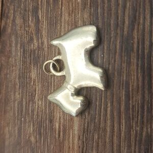 Gold plated scotty dog scottish terrier‎ necklace pendant
